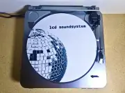 Custom Vinyl Record Player 12” Slipmat DJ Pad “LCD Soundsystem”