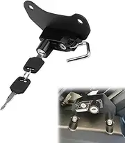 GYMARK Motorcycle Helmet Lock Mount Hook Keys Locking Set for Indian Scout 2015-2021 Scout Sixty 2016-2021 Scout Bobber 2016-2021 Anti-Thief Hat Lock