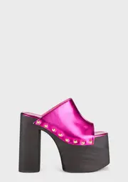 [Lemon Drop by Privileged] Foreman Platform Heels - Pink