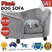 Dog Sofa Soft Cushion Plush Sleeping Comfy Puppy Washable Bedding Dogs Cat Chair