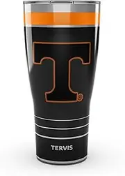 Tervis Traveler Tennessee Volunteers - Night Game Triple Walled Insulated Tumbler Travel Cup Keeps Drinks Cold & Hot, 30oz, Stainless Steel