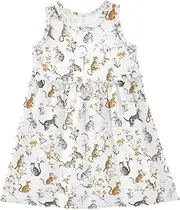 [Caihoyu] Girl Dresses Toddler Swing Casual Sundresses Birthday Party, Multicolor15, 8 Years