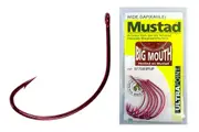 1 Packet of Mustad 37753NPNP Big Mouth Chemically Sharp Fishing Hooks