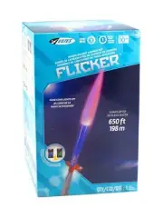 Estes 1437 Flicker 21" Flying Model Rocket Kit w/ Launch Set