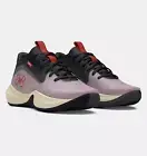 UA Under Armour Lockdown 7 Tetra Gray / Castlerock Basketball Shoes Men's Sizes