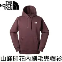 在飛比找樂天市場購物網優惠-[ THE NORTH FACE ] 中性 山峰印花內刷毛兜