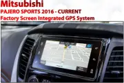 Mitsubishi Pajero Sports QF - GPS NAV Integration with a latest map
