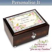 'Granddaughter, I Love You Always' Personalised Music Box