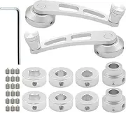 1set Aluminum Alloy Car Window Close Hand Crank Handle Winder Riser Replacement Manual Auto Window Closer Handle(1)