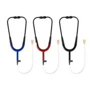 Listening Test Stethoscope Plastic Hearing Aid Listen Tube Stetoclip with Damper