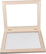 Alipis Diy Paper Craft Kit Handmade Paper Screen Mould Wooden Frame for Crafts