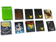 Bulk Pokemon, Yugioh Magic DBZ Sleeves and Ultra Pro Deck Box incl Dragon Shield