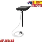 Solar Air Pump Oxygenator Tank Fishing Aquarium Filter Outdoors Duct Aerator