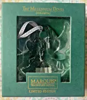 Marquis Waterford "The Millenium Doves" Crystal Ornament #110901 Kissing Doves