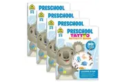 4x School Zone Preschool Tattoo Activity Book Childrens Activity Book 3y+