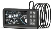 8Mm HD Industrial Borescope 1080P, IP67 Waterproof Handheld Endoscope, 4.3"...