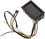 Car Dashboard Clock with LED Display Car Thermometer Temperature Easy Installation Lighter Socket Modern Design for