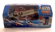 Star Wars Saga Attack of the Clones Obi-Wan Jedi Starfighter w/ Obi-Wan Pilot