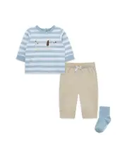 Little Me Boys' Puppy Jogger Set - Baby