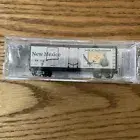 N SCALE MICRO-TRAINS #21376 NEW MEXICO STATE CAR 40' PLUG DOOR BOX CAR