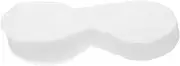 Generic 200pcs Non-woven Eye Mask Paper Swabs Reusable Facial Ovals Makeup Cosmetic Face Eyemask Beautifying Eye Paper DIY Eye Paper Skin Care Eye Mask Paper Eye Mask Cotton Linters White