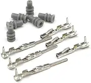 5Pin 1-1718806-1 1-2141520-1 Male Female Automotive Waterproof Connector 1.2mm Cable Connectors Plug(Terminal)