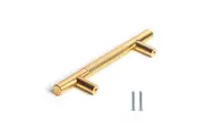 96mm Cabinet Handles Gold Drawer Pulls Knobs Hardware for Kitchen Bathroom Furniture Cupboard