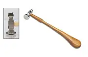EuroTool Chasing Hammer, 32 Millimeter Face, 6 Ounces | HAM-152.00