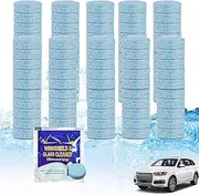 Car Screenwash Tablets,100PCS Windscreen Washer Tablets,Concentrated Solid Windscreen Washer Tablets,Car Wiper Cleaning Tablets,Multifunctional Screen Wash Tablets for Cars,Car Effervescent Tabs
