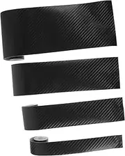 JUMPLAWN 4Rolls Reflective Tape for Car Removable Stickers Scratch Resistant Protective Film Design for Vehicle Decoration and Damage