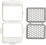 Dishwasher Basket - Small Cleaning Basket | Nipple Cleaning Storage Bin, Silicone Mini Basket Storage Box, Lightweight Visible Dishwasher Basket For Nipple, Pacifier, Straw, Teaspoon, Chopstick