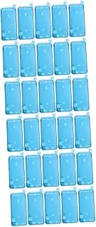 Amosfun 3sets Pre-Cut Seals Stickers Screen Adhesive Strips LCD Display Tape Phone Frame Glue 10pcs*3