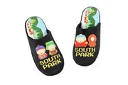 South Park Mens Pixel Mule Slippers (Black/Yellow) - UTNS8652