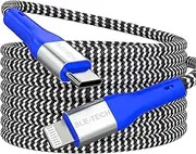 【Apple MFi Certified】 3Ft i-Phone Lightning Cable for i-Phone 14/13/12/12 Pro Max/Mini/11/Xs Max/XR/X/8/8 Plus/7/6 i-Phone Charger Fast Charging i-Phone Charger USB-C to Lightning Cord
