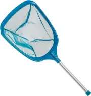 Spa Hot Tub Pool Hand Leaf Skimmer Net Ultra Fine Mesh 12" Aluminum Pole, Kiddie