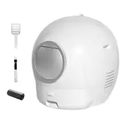 PaWz Automatic Self-Cleaning Cat Litter Box - White
