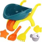 Kids Beach Toys Pretend Play Summer Outdoor Portable Travel Sand Digging Tools Sand Toys for Boys Girls Age 3-10 Children