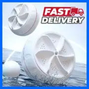 USB 60W Portable Mini Ultrasonic Washing Machine USB High-Power Washer Travel