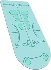 Thick Joint Mat, Exercise Mat 5.25x2.3ft, Home Gym Exercise Mat, Gym Mat for Ab Roller Wheel, Ab Roller Mat Protector, Exercise Mat for Home Gym, Thick Workout Mat, Mat for Joint Protection