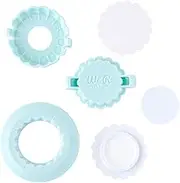 We R Memory Keepers Button Press Puffy Sticker and Shaker Shape Kit, Fastners Buttons Arts Crafts Sewing Notion Paper Supplies Scrapbooking Stamping Journaling Printmaking DIY Office Home, 60000442