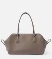 [The Row] The Row E/W leather duffel bag One Size brown