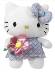 Hello Kitty & Friends 8” Easter Plush w/ Flower BNWT