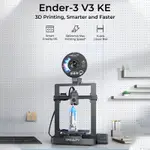 CREALITY 三維打印機 ENDER-3 V3 KE 500MM/S 快速打印速度 SMART CREALITY O