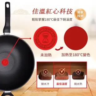 【Tefal 特福】新經典系列32CM單柄不沾鍋炒鍋(加蓋)