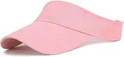 [HERUAI] Children's Visor Cap UV Protection Peaked Cap for 4-10 Years Girls Boys UPF 50+ Summer Hat Golf Tennis Cap Sports Hat Running Beach Visor Cap Breathable and Sweat-Absorbing Sun Hat Summer Cap