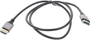 OFFSCH 19 1 Core OD4.0 Ultra-Thin Video Wire 1m Cable for TV Computer Monitor Accessories