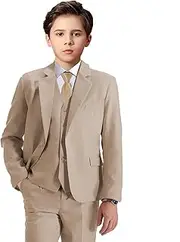 [Boihedy] Boys Suits for Kids Formal Dress Suit Set Complete Outfit