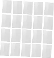 DOITOOL 20pcs Bookmark Protective Cover On Book Covers Protectors Removable Clear Book Covers Books Book Sleeve Cover Book Covering Film Decorative Book Cover Book Cover Sleeve Pp