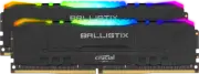 Crucial Ballistix RGB 16GB (2x8GB) DDR4 UDIMM 3000MHz Black Aluminum Heat Spread