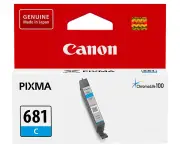 Canon CLI681C Ink Cartridge Cyan, Yield 250 pages for Canon PIXMA TR8560, [CLI681C]